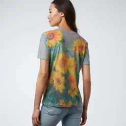 The Met Store Monet Sunflowers Women's Tee