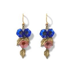 The Met Store Morning Glories Drop Earrings