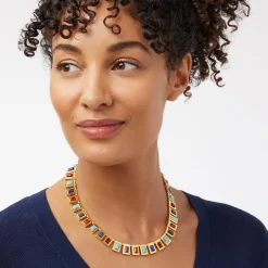 The Met Store New Kingdom Gems Collar Necklace