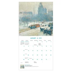 The Met Store New York in Art Mini Wall Calendar 2025