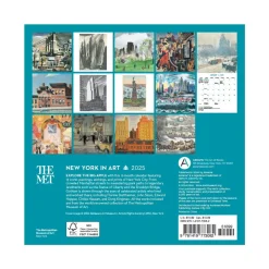 The Met Store New York in Art Mini Wall Calendar 2025