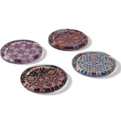 The Met Store Persian Patterns Glass Coasters