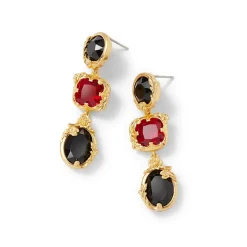 The Met Store Rococo Motifs Drop Earrings