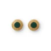 The Met Store Roman Malachite Stud Earrings