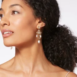 The Met Store Royal Tudor Chandelier Earrings