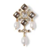 The Met Store Royal Tudor Pearl Chandelier Brooch
