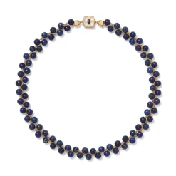 The Met Store Spanish Baldric Lapis Braided Necklace