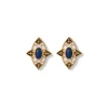The Met Store Spanish Baldric Lapis Stud Earrings