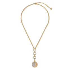The Met Store Spanish Day and Night Reversible Lariat Pendant Necklace