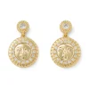 The Met Store Spanish Day and Night Sun Drop Earrings