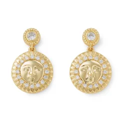The Met Store Spanish Day and Night Sun Drop Earrings
