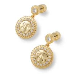 The Met Store Spanish Day and Night Sun Drop Earrings