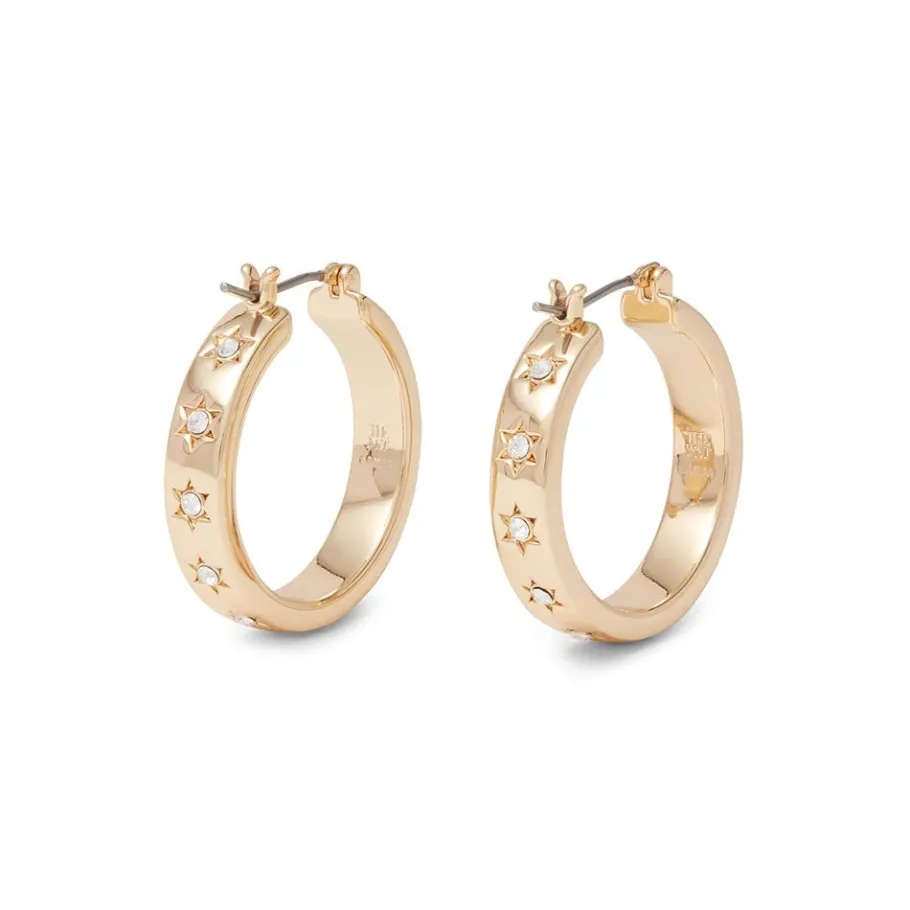 The Met Store Star Hoop Earrings