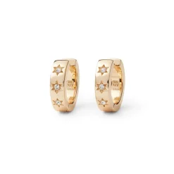 The Met Store Star Huggie Earrings