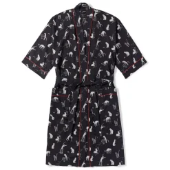 The Met Store Steinlen Cats Unisex Cotton Robe