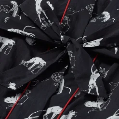 The Met Store Steinlen Cats Unisex Cotton Robe