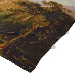 The Met Store Sublime Landscapes Durand Oversize Oblong Silk Scarf