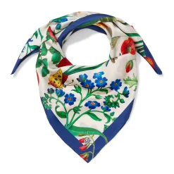 The Met Store The Met Cloisters Garden Square Silk Scarf
