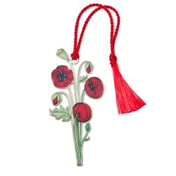 The Met Store The Met Cloisters Garden Poppy Bookmark