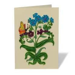 The Met Store The Met Cloisters Garden Forget-Me-Not Quilled Card