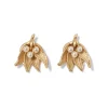 The Met Store The Met Cloisters Garden Fava Bean Stud Earrings