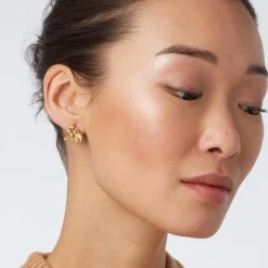 The Met Store The Met Cloisters Garden Fava Bean Stud Earrings