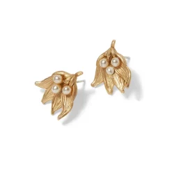 The Met Store The Met Cloisters Garden Fava Bean Stud Earrings