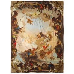 The Met Store Tiepolo Allegory of the Planets and Continents Oversize Unisex Oblong Silk Scarf