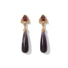 The Met Store Turkish Amethyst Drop Earrings
