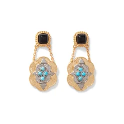 The Met Store Turkmen Chain Drop Earrings
