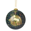 The Met Store Unicorn in a Garden Hand-Painted Glass Ornament