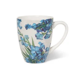 The Met Store Van Gogh Irises Covered Mug with Tea Infuser