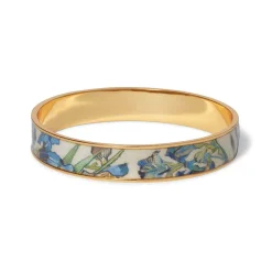The Met Store Van Gogh Irises Enamel Bangle