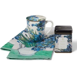 The Met Store Van Gogh Irises Tea Set