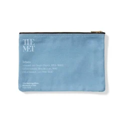 The Met Store Van Gogh Irises Zip Pouch