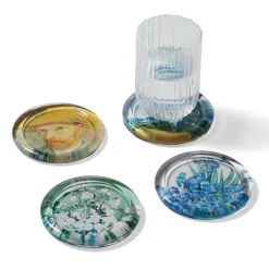 The Met Store Van Gogh Paintings Glass Coasters