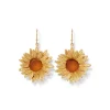The Met Store Van Gogh Sunflower Drop Earrings