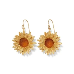 The Met Store Van Gogh Sunflower Drop Earrings