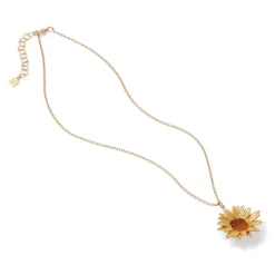 The Met Store Van Gogh Sunflower Pendant Necklace