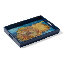 The Met Store Van Gogh Sunflowers Lacquer Tray