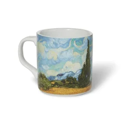 The Met Store Van Gogh Wheat Field with Cypresses Mug
