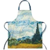 The Met Store Van Gogh Wheat Field with Cypresses Apron