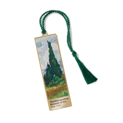 The Met Store Van Gogh Wheat Field with Cypresses Bookmark