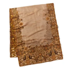 The Met Store Victorian Foliate Jacquard Shawl
