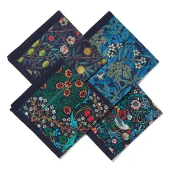 The Met Store William Morris Botanical Print Napkin Set