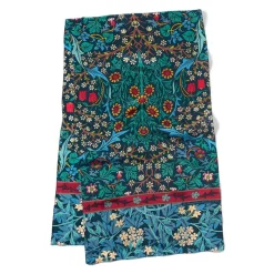The Met Store William Morris Mixed Patterns Oblong Silk Scarf