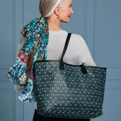 The Met Store William Morris Mixed Patterns Oblong Silk Scarf