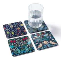 The Met Store William Morris Patterns Coasters