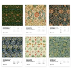 The Met Store William Morris Plexiglass Calendar Refill 2025