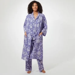 The Met Store William Morris Wild Tulip Women's Cotton Robe